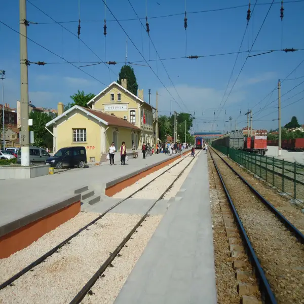 TCDD Bozüyük Bilecik İstasyonu Peron Yapımı